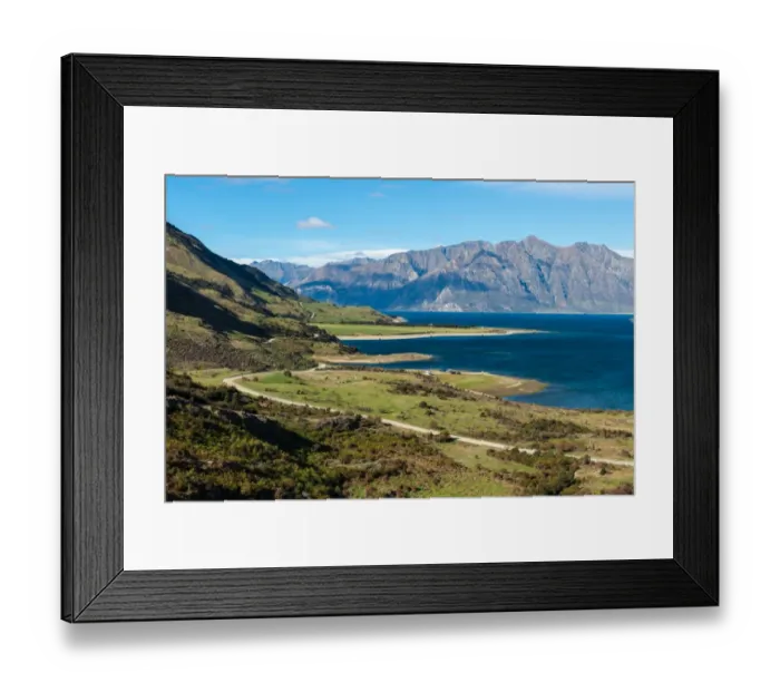 Framed Print : Lake Hawea, South Island, New Zealand Framed Print : Lake Hawea, South Island, New Zealand