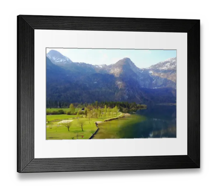 Framed Print : Lake Hallsatt, Salzkammergut, Austria Framed Print : Lake Hallsatt, Salzkammergut, Austria
