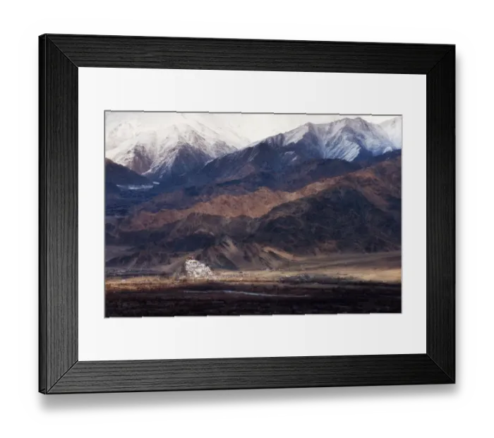 Framed Print : Thiksey, Tibetan monastery in Ladakh Framed Print : Thiksey, Tibetan monastery in Ladakh