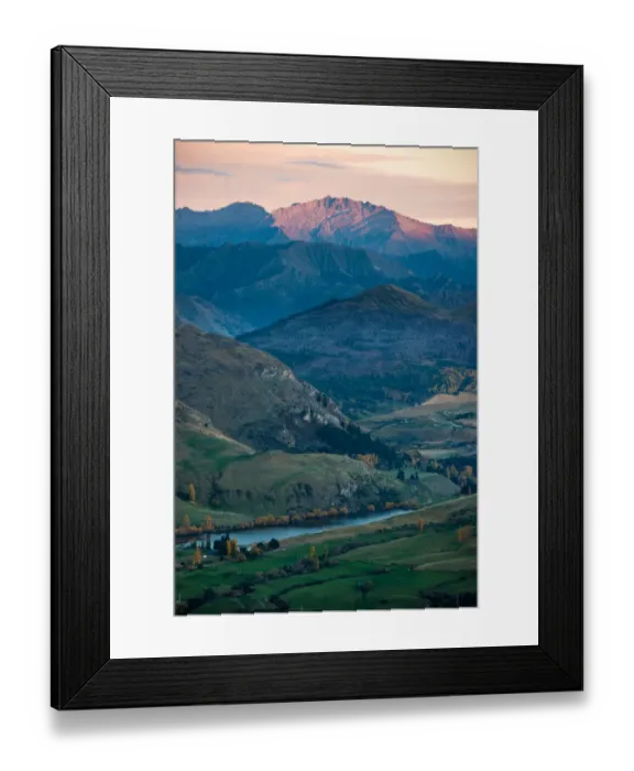 Framed Print : Queenstown from Remarkable Peak, South Island, New Zealand Framed Print : Queenstown from Remarkable Peak, South Island, New Zealand