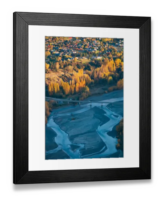 Framed Print : South, New Zealand in Autumn Season Framed Print : South, New Zealand in Autumn Season
