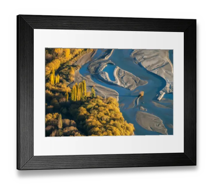Framed Print : Autumn in South, New Zealand Framed Print : Autumn in South, New Zealand