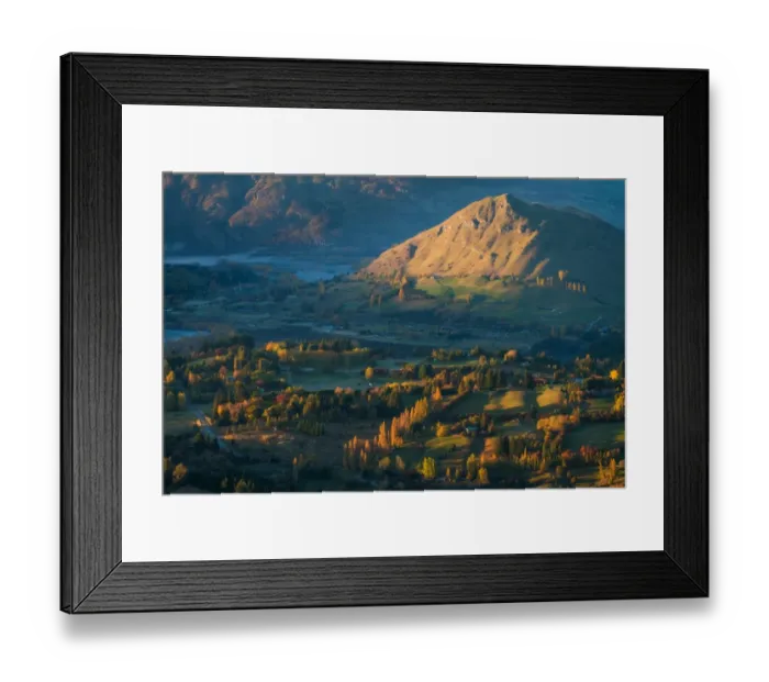 Framed Print : Autumn in South, New Zealand Framed Print : Autumn in South, New Zealand