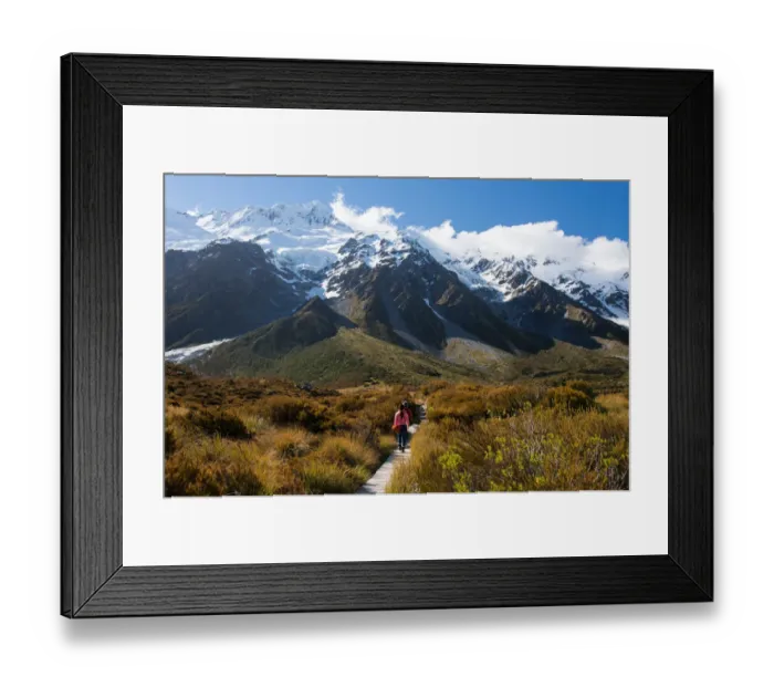 Framed Print : Hooker Valley Track, Mt. Cook Framed Print : Hooker Valley Track, Mt. Cook