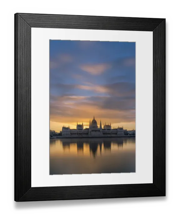 Framed Print : Hungarian Parliament Building, Budapest