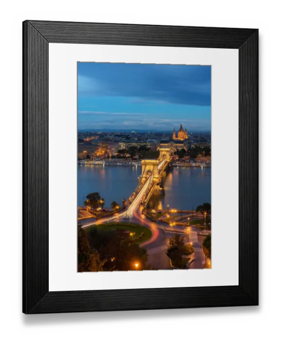 Framed Print : Budapest Cityscape, Hungary Framed Print : Budapest Cityscape, Hungary