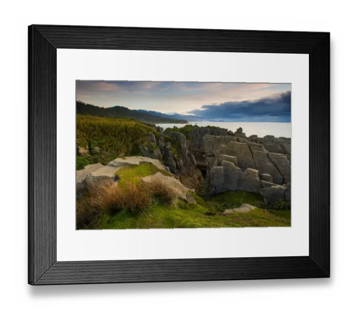 Framed Print : Pancake Rocks in the Paparoa National Park Framed Print : Pancake Rocks in the Paparoa National Park