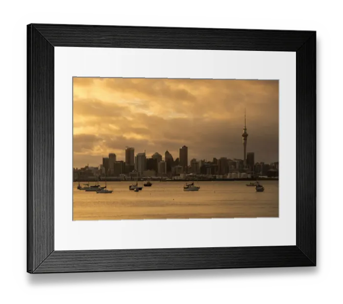 Framed Print : Auckland City Framed Print : Auckland City