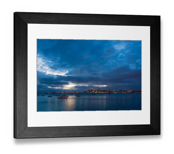 Framed Print : Auckland City Framed Print : Auckland City
