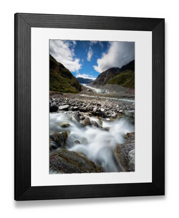Framed Print : Fox Glacier Framed Print : Fox Glacier