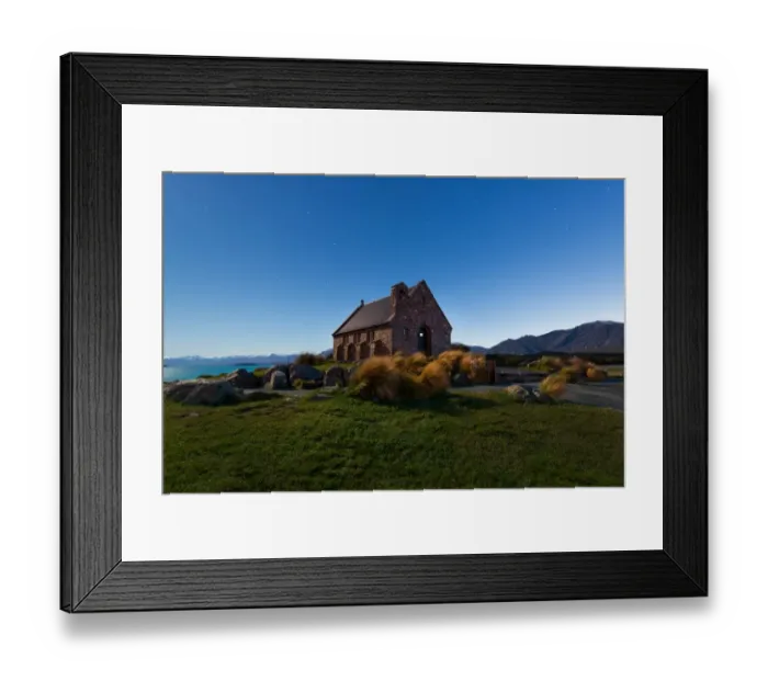 Framed Print : Church of The Good Shepherd of Tekapo lake Framed Print : Church of The Good Shepherd of Tekapo lake