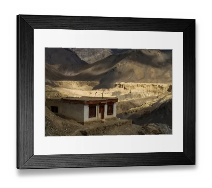 Framed Print : Moonland Landscape, Lamayuru, Ladakh, India Framed Print : Moonland Landscape, Lamayuru, Ladakh, India