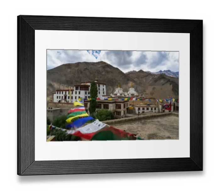 Framed Print : Lamayuru Monastery, Ladakh, India Framed Print : Lamayuru Monastery, Ladakh, India