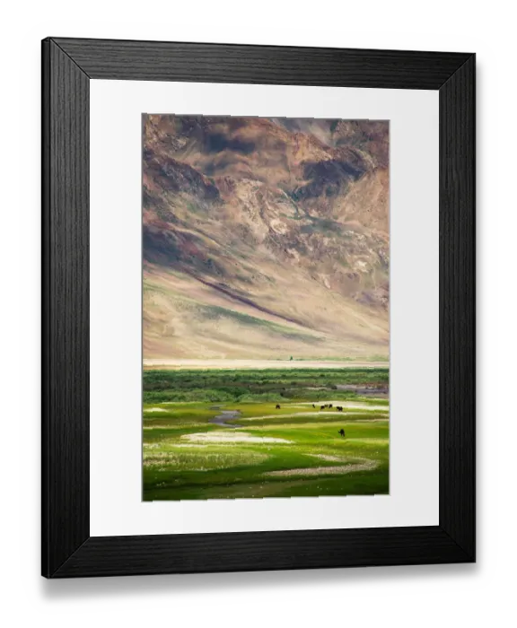 Framed Print : Landscape of Zanskar Valley Framed Print : Landscape of Zanskar Valley