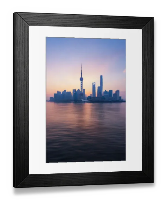 Framed Print : Landmark of Shanghai Framed Print : Landmark of Shanghai