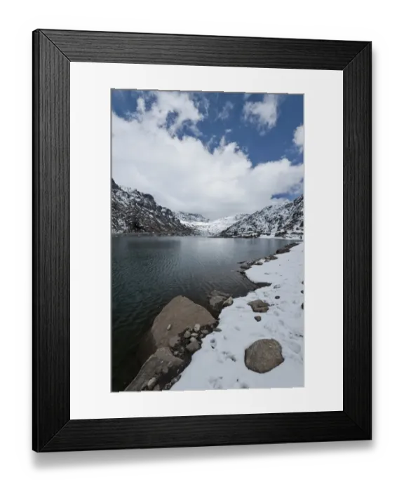 Framed Print : Tsongmo lake in Sikkim, India Framed Print : Tsongmo lake in Sikkim, India