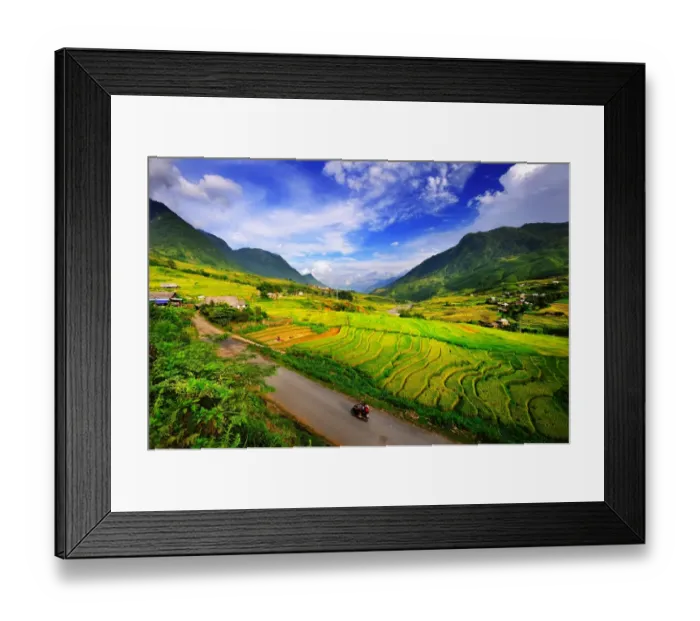 Framed Print : Sapa rice terrace, Vietnam Framed Print : Sapa rice terrace, Vietnam