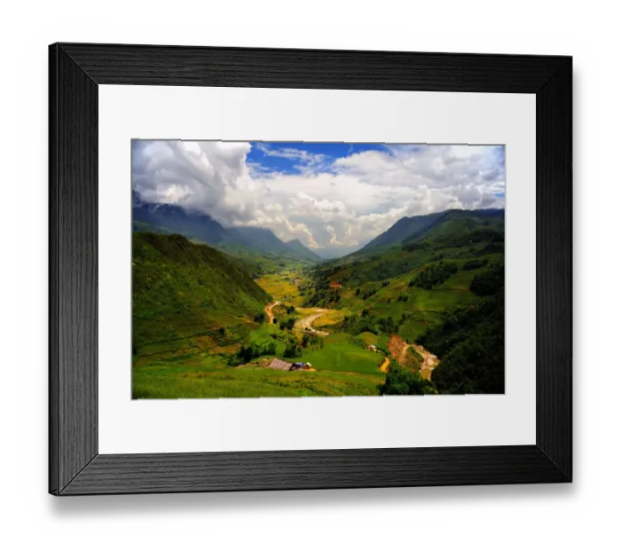 Framed Print : Sapa rice terrace, Vietnam Framed Print : Sapa rice terrace, Vietnam