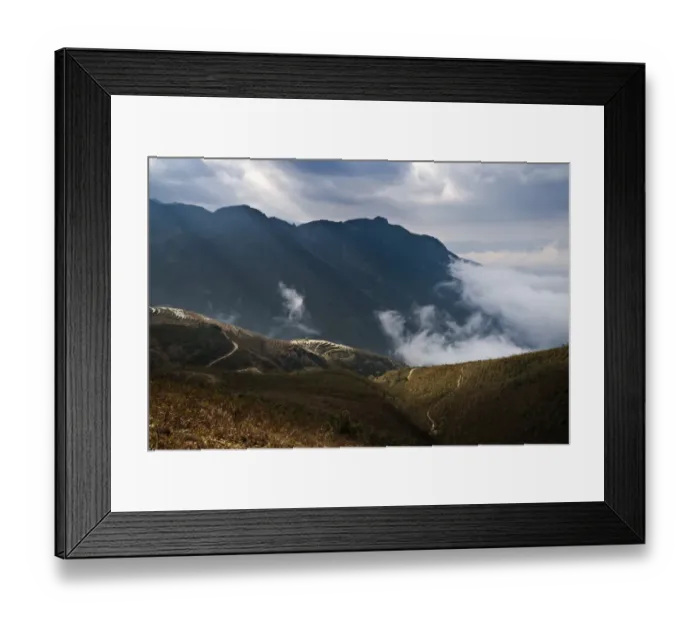 Framed Print : Yuanyang rice terrace, Yunnan, China Framed Print : Yuanyang rice terrace, Yunnan, China