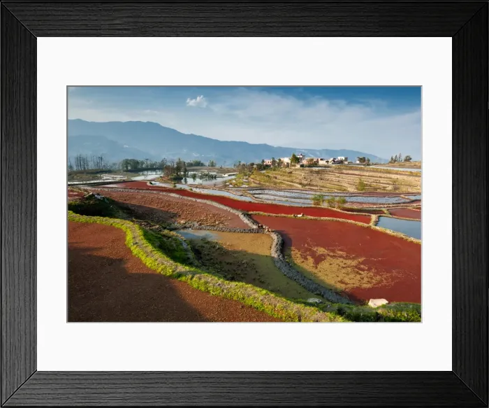 Framed Print : Yuanyang rice terrace Framed Print : Yuanyang rice terrace