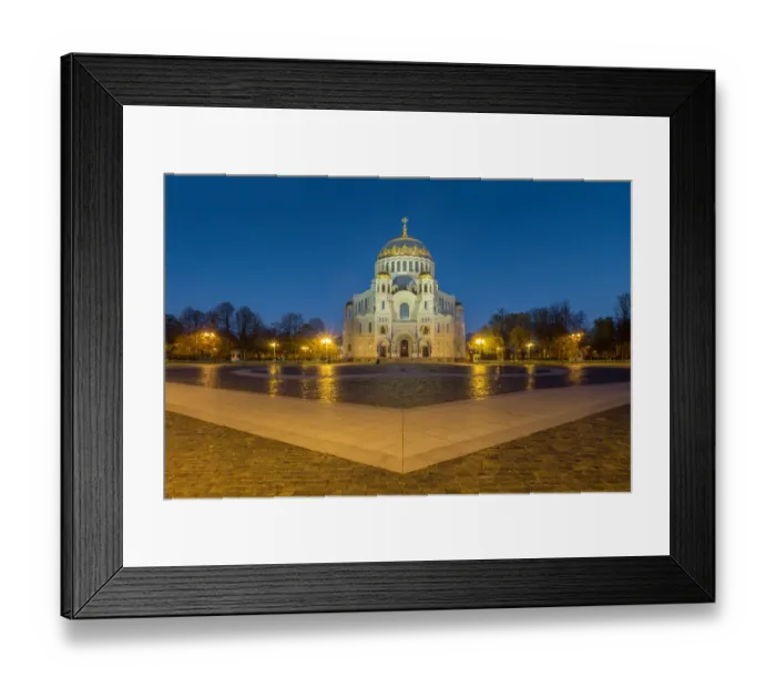 Framed Print : The Naval Cathedral of Saint Nicholas in Kronstadt Framed Print : The Naval Cathedral of Saint Nicholas in Kronstadt