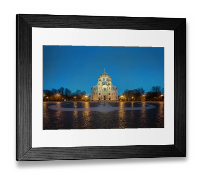 Framed Print : The Naval Cathedral of Saint Nicholas in Kronstadt Framed Print : The Naval Cathedral of Saint Nicholas in Kronstadt