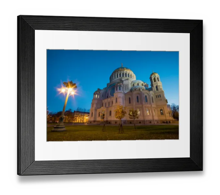 Framed Print : The Naval Cathedral of Saint Nicholas in Kronstadt Framed Print : The Naval Cathedral of Saint Nicholas in Kronstadt