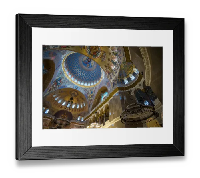 Framed Print : Inside the Naval Cathedral of Saint Nicholas in Kronstadt Framed Print : Inside the Naval Cathedral of Saint Nicholas in Kronstadt
