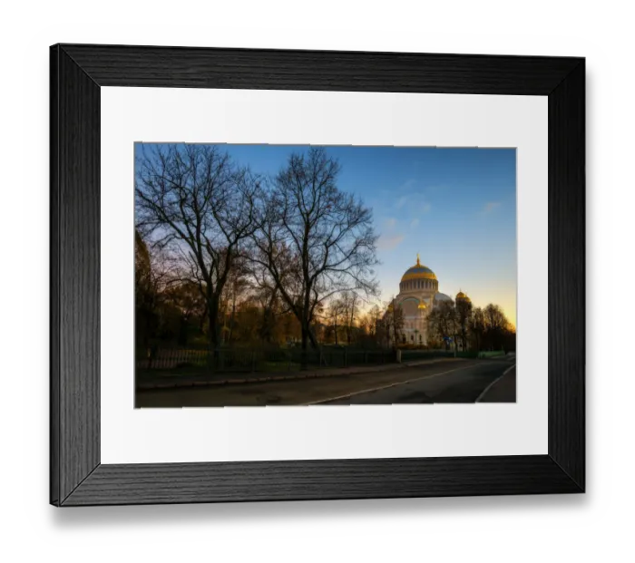 Framed Print : The Naval Cathedral of Saint Nicholas in Kronstadt Framed Print : The Naval Cathedral of Saint Nicholas in Kronstadt