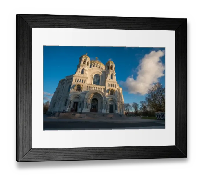 Framed Print : The Naval Cathedral of Saint Nicholas in Kronstadt Framed Print : The Naval Cathedral of Saint Nicholas in Kronstadt