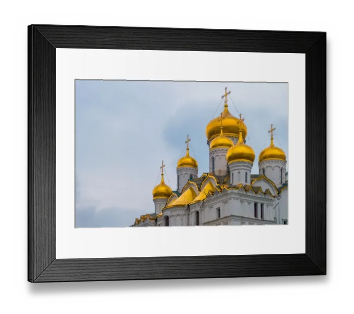 Framed Print : The Annunciation Cathedral in Kremlin Palace, Moscow