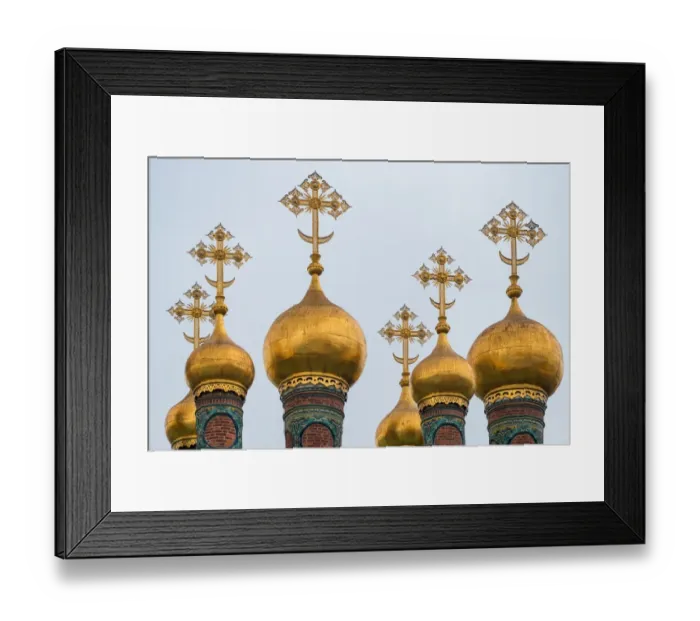 Framed Print : Dome of the Church of Laying Our Ladys Holy Robe, Moscow Framed Print : Dome of the Church of Laying Our Ladys Holy Robe, Moscow
