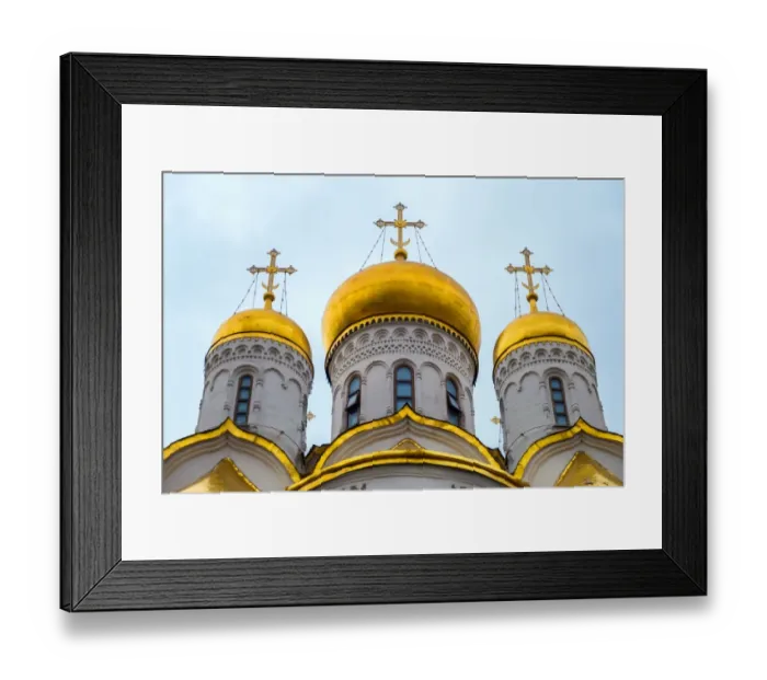 Framed Print : The Annunciation Cathedral in Kremlin Palace, Moscow