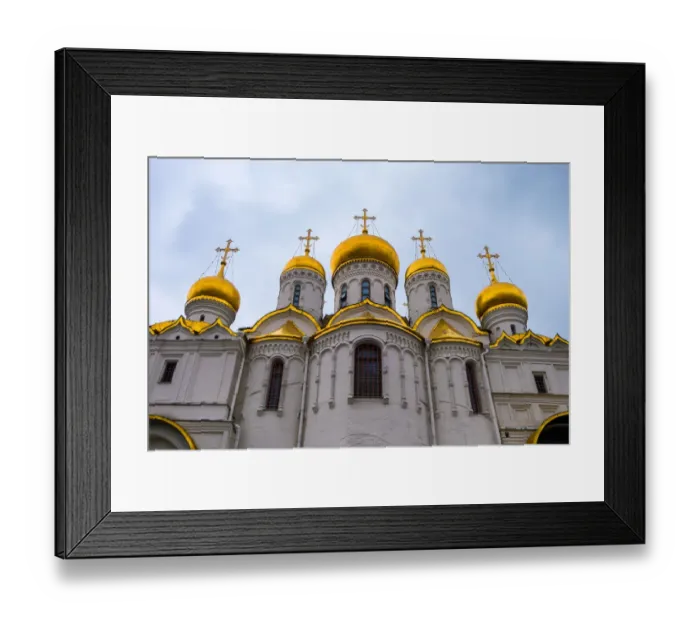 Framed Print : The Annunciation Cathedral in Kremlin Palace, Moscow