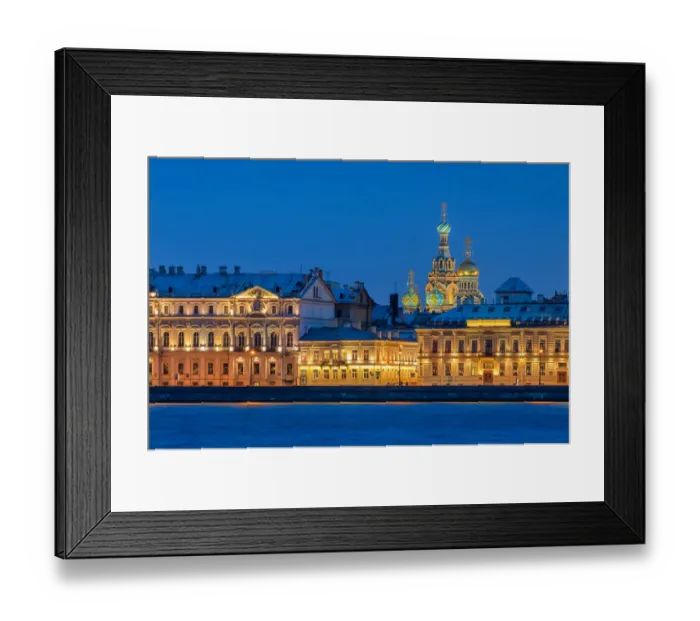 Framed Print : Church of the Savior on Blood, Saint Petersburg