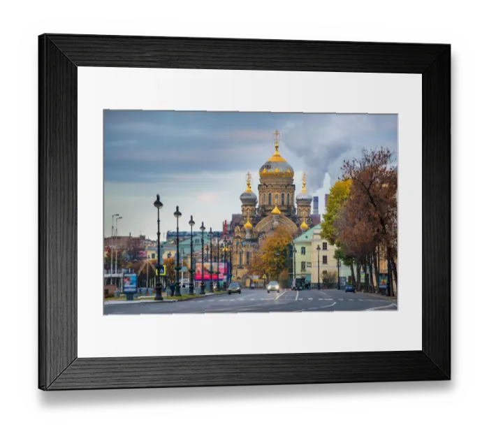 Framed Print : Metochion of Optina Monastery, Saint Petersburg Framed Print : Metochion of Optina Monastery, Saint Petersburg