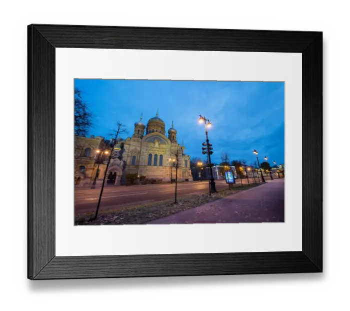 Framed Print : Metochion of Optina Monastery, Saint Petersburg Framed Print : Metochion of Optina Monastery, Saint Petersburg