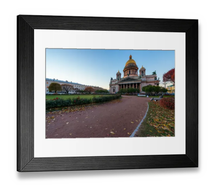 Framed Print : Saint Isaacs Cathedral, Saint Petersburg