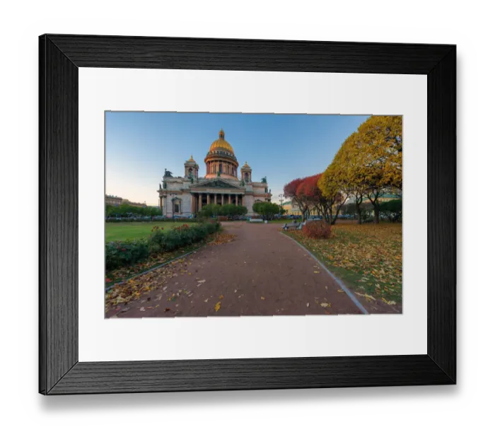 Framed Print : Saint Isaacs Cathedral, Saint Petersburg