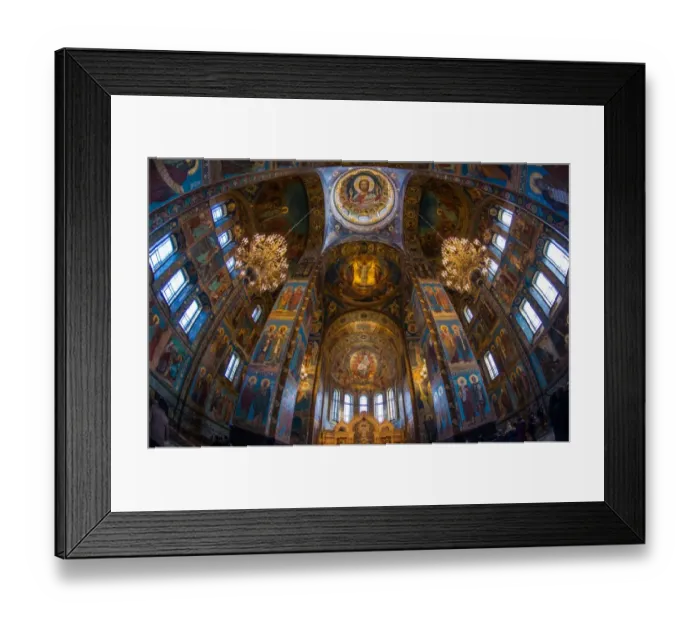 Framed Print : Inside Church of the Savior on Blood, Saint Petersburg Framed Print : Inside Church of the Savior on Blood, Saint Petersburg