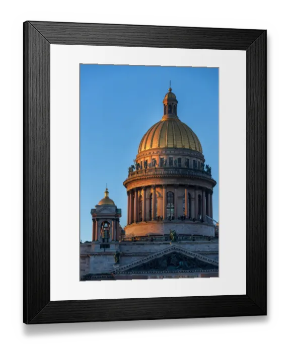 Framed Print : Dome of Saint Isaacs Cathedral, Saint Petersburg Framed Print : Dome of Saint Isaacs Cathedral, Saint Petersburg