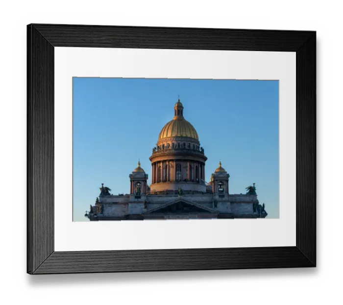 Framed Print : Dome of Saint Isaacs Cathedral, Saint Petersburg Framed Print : Dome of Saint Isaacs Cathedral, Saint Petersburg