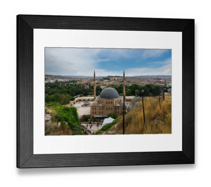 Framed Print : Mevlid-i Halil mosque, Sanliurfa, Turkey Framed Print : Mevlid-i Halil mosque, Sanliurfa, Turkey