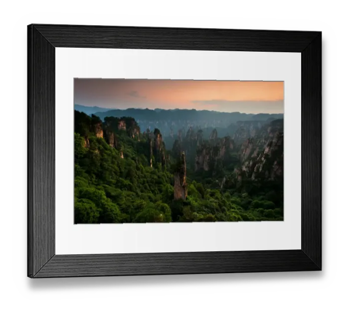 Framed Print : Zhangjiajie National Forest Park, China Framed Print : Zhangjiajie National Forest Park, China
