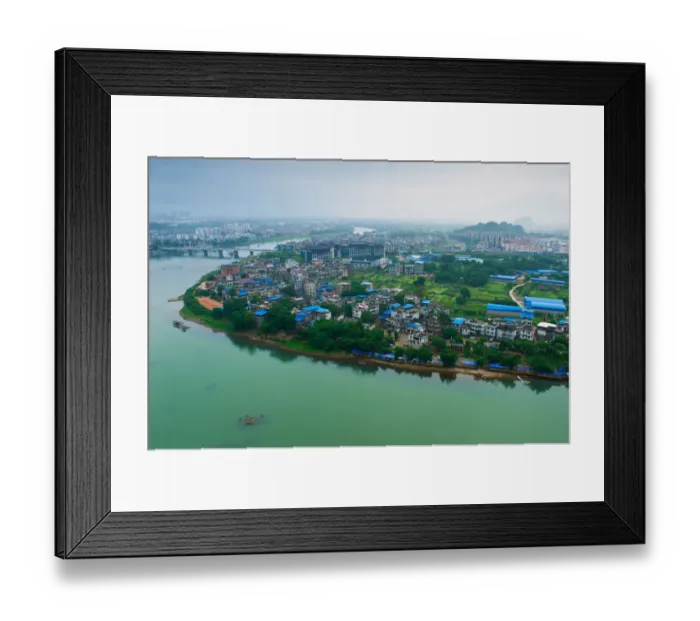 Framed Print : Guilin city, China Framed Print : Guilin city, China