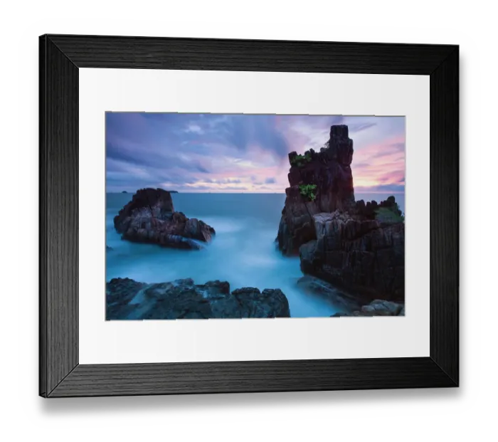 Framed Print : Chaiyachet cliff in Koh Chang Framed Print : Chaiyachet cliff in Koh Chang