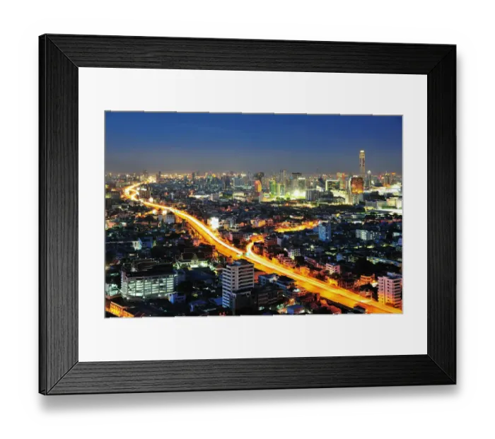 Framed Print : Bangkok cityscape Framed Print : Bangkok cityscape