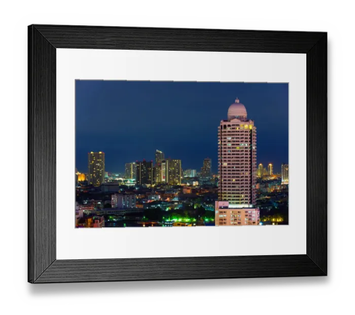 Framed Print : Bangkok cityscape Framed Print : Bangkok cityscape