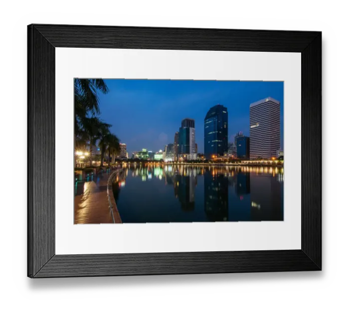 Framed Print : Benjakitti Park, Bangkok Thailand Framed Print : Benjakitti Park, Bangkok Thailand