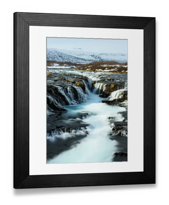Framed Print : Bruarfoss, Iceland Framed Print : Bruarfoss, Iceland